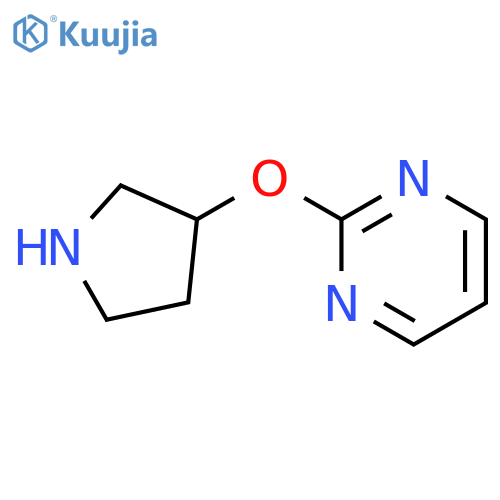 2-(Pyrrolidin-3-yloxy)pyrimidine structure