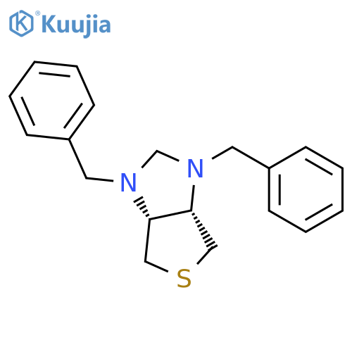 1H-Thieno[3,4-d]imidazole, hexahydro-1,3-bis(phenylmethyl)-, cis- structure