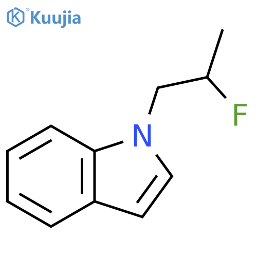 1-(2-fluoropropyl)-1H-Indole structure