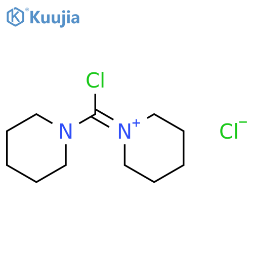 Piperidinium, 1-(chloro-1-piperidinylmethylene)-, chloride structure