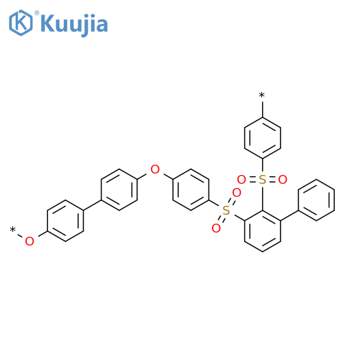 Poly(oxy[1,1'-biphenyl]-4,4'-diyloxy-1,4-phenylenesulfonyl[1,1'-biphenyl]diylsulfonyl-1,4-phenylene) structure