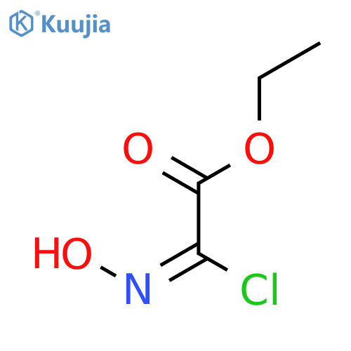 Acetic acid, chloro(hydroxyimino)-, ethyl ester, (2Z)- structure