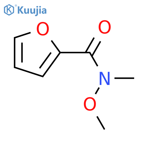 N-Methoxy-N-methyl-2-furancarboxamide structure