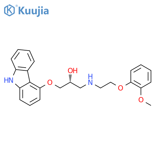 (R)-Carvedilol structure