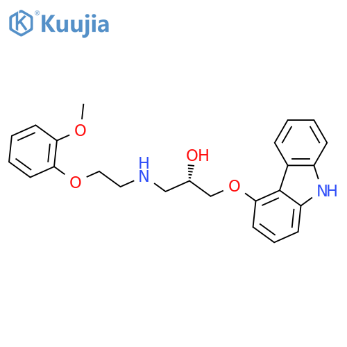 (S)-Carvedilol structure