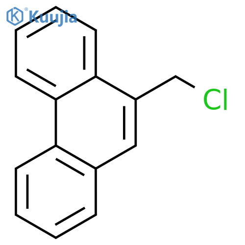 9-Chloromethylphenanthrene structure