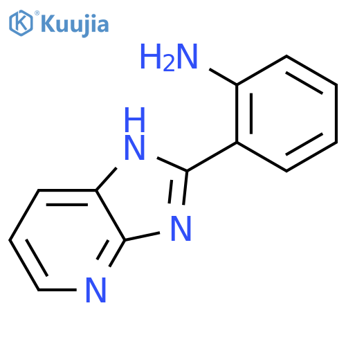 Benzenamine, 2-(1H-imidazo[4,5-b]pyridin-2-yl)- structure