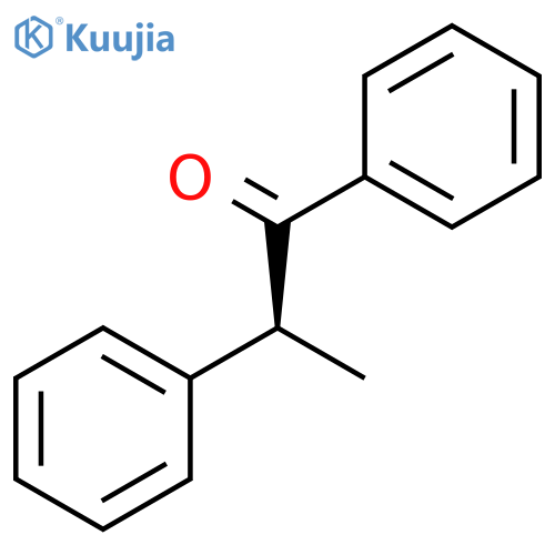 1-Propanone, 1,2-diphenyl-, (S)- structure