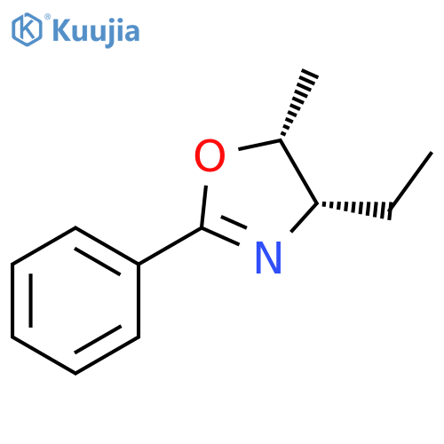 (4S,5R)-4-Ethyl-4,5-dihydro-5-methyl-2-phenyloxazole structure