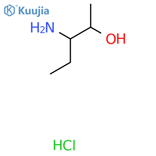 (2R,3S)-3-aminopentan-2-ol hydrochloride structure