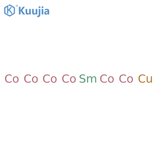 Cobalt, compd. with copper and samarium (6:1:1) structure