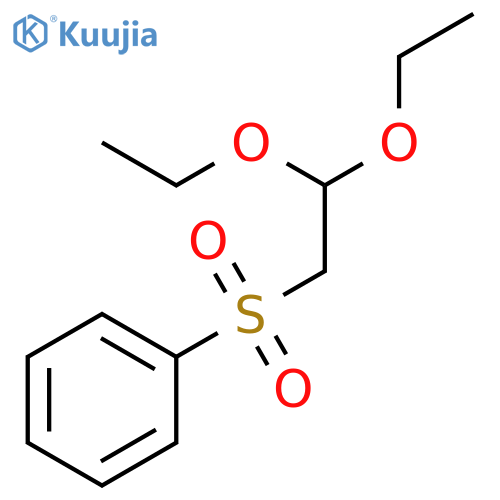Benzene, [(2,2-diethoxyethyl)sulfonyl]- structure