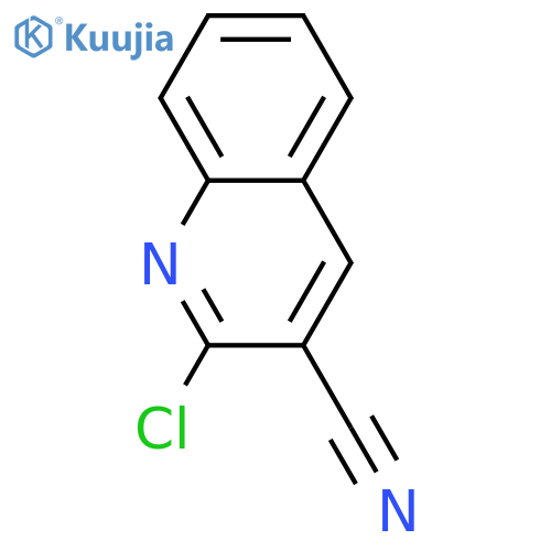 2-Chloroquinoline-3-carbonitrile structure