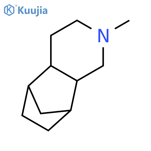 5,8-Methanoisoquinoline, decahydro-2-methyl- structure