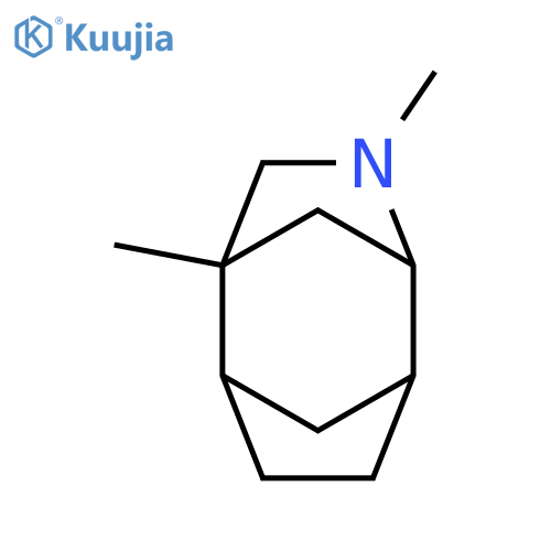 3-Azatricyclo[4.2.1.12,5]decane, 3,5-dimethyl- structure