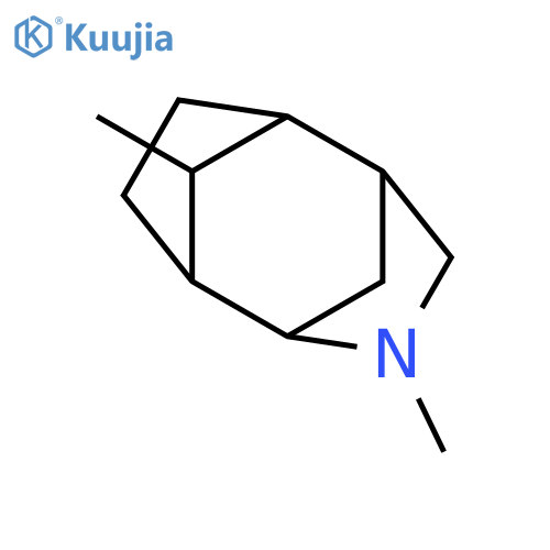 3-Azatricyclo[4.2.1.12,5]decane, 3,9-dimethyl- structure