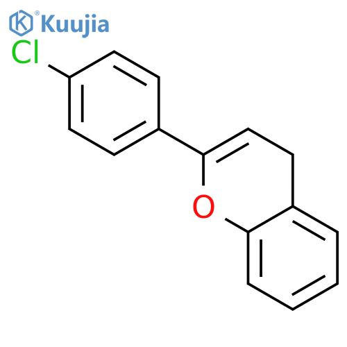 4H-1-Benzopyran, 2-(4-chlorophenyl)- structure