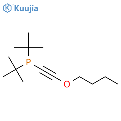 Phosphine, (butoxyethynyl)bis(1,1-dimethylethyl)- structure