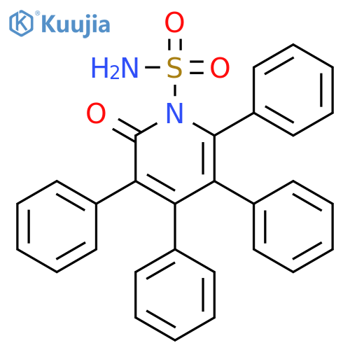 1(2H)-Pyridinesulfonamide, 2-oxo-3,4,5,6-tetraphenyl- structure
