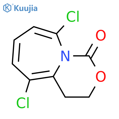 1H-[1,3]Oxazino[3,4-a]azepin-1-one, 5,9-dichloro-3,4-dihydro- structure