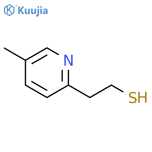 2-(5-methylpyridin-2-yl)ethane-1-thiol structure
