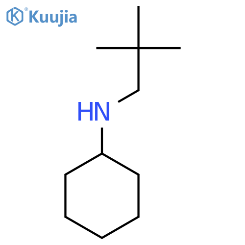 N-(2,2-dimethylpropyl)cyclohexanamine structure