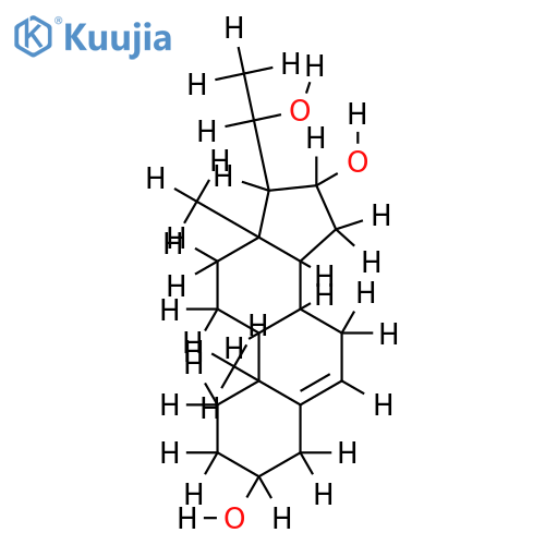 (10R)-3c,16t-Dihydroxy-10r,13c-di structure