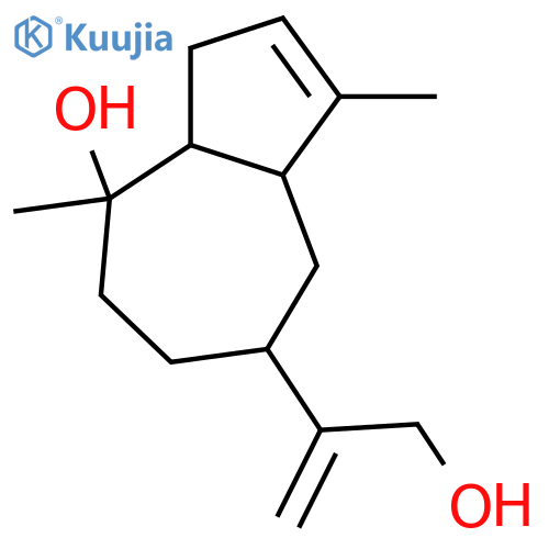 3,11(13)-Guaiadiene-10,12-diol; (1β,5α,7α,10β)-form structure