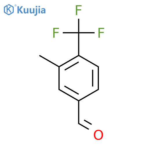 3-Methyl-4-(trifluoromethyl)benzaldehyde structure