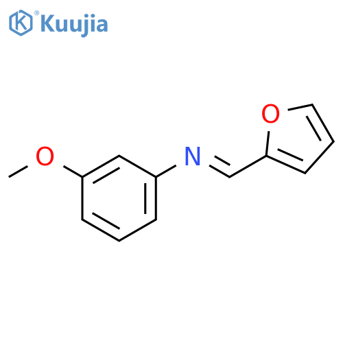 N-(Furan-2-ylmethylene)-3-methoxyaniline structure