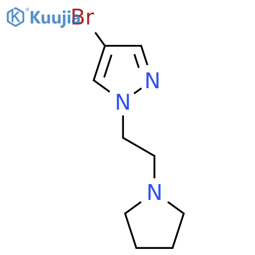 4-Bromo-1-2-(Pyrrolidin-1-Yl)Ethyl-1h-Pyrazole structure