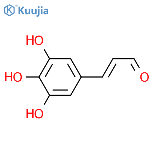 3,4,5-Trihydroxycinnamic Aldehyde structure