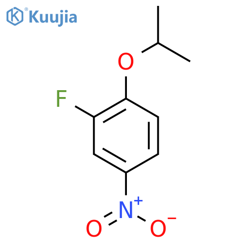 2-Fluoro-1-isopropoxy-4-nitrobenzene structure