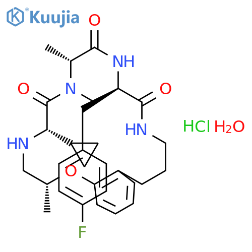 Ulimorelin Hydrochloride Hydrate structure