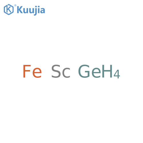 Germanium, compd. with iron and scandium (1:1:1) structure