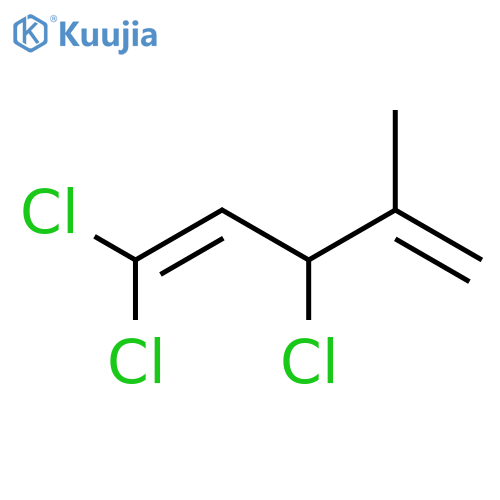 1,4-Pentadiene, 1,1,3-trichloro-4-methyl- structure