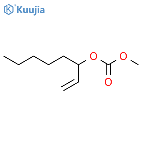Methyl oct-1-en-3-yl carbonate structure