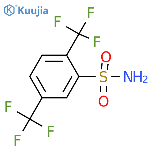 2,5-Bis(trifluoromethyl)benzenesulfonamide structure