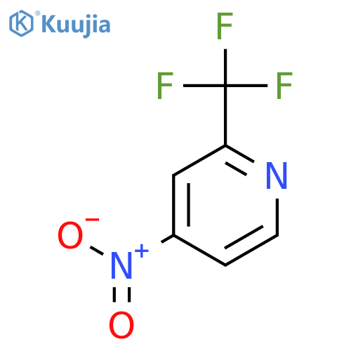 4-Nitro-2-(trifluoromethyl)pyridine structure
