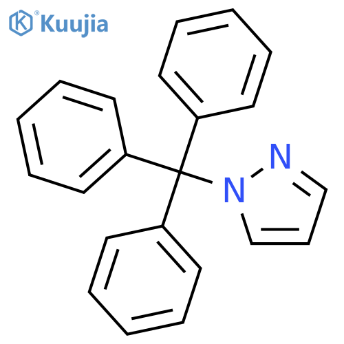 1-Trityl-1H-pyrazole structure