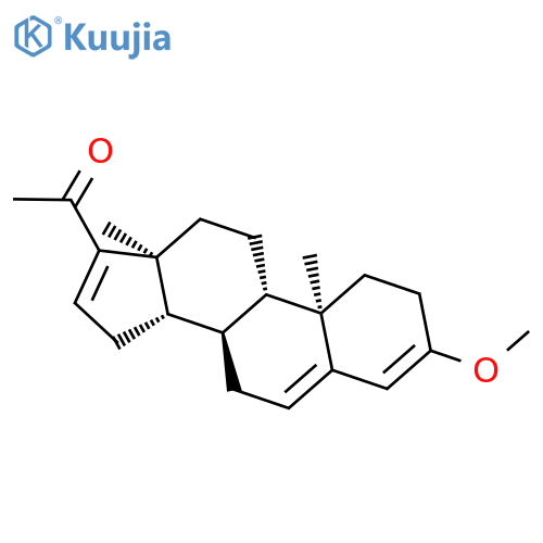 Pregna-3,5,16-trien-20-one, 3-methoxy- structure