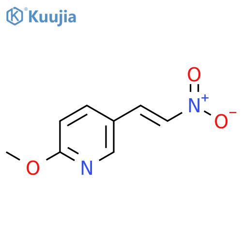 2-methoxy-5-(2-nitroethenyl)pyridine structure