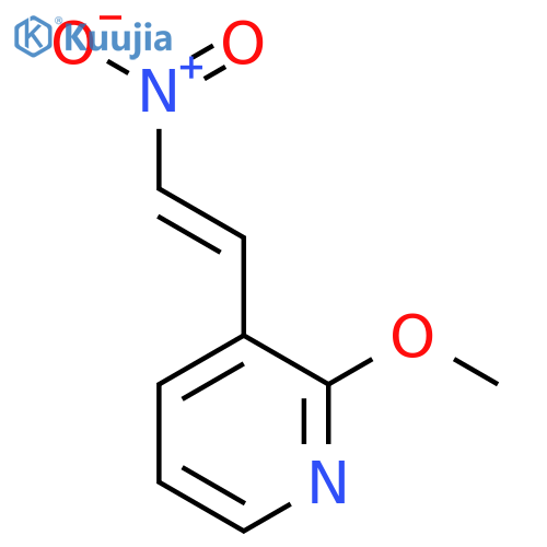 2-Methoxy-3-(2-nitroethenyl)pyridine structure
