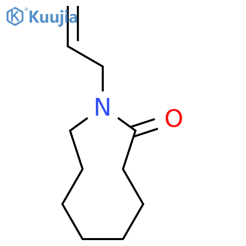 Octahydro-1-(2-propen-1-yl)-2H-azonin-2-one structure