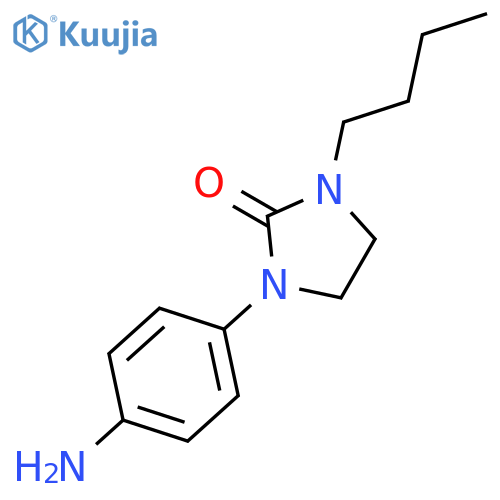 2-Imidazolidinone, 1-(4-aminophenyl)-3-butyl- structure