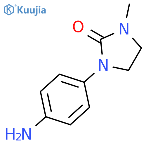 1-(4-aminophenyl)-3-methylimidazolidin-2-one structure