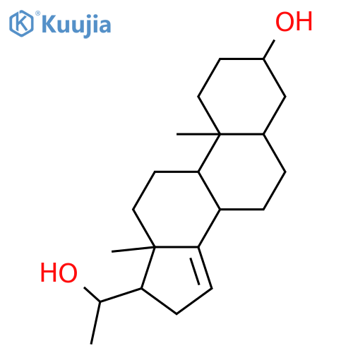 Pregn-14-ene-3,20-diol; (3β,5α,20R)-form structure