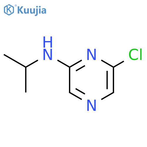 2-Chloro-6-isopropylaminopyrazine structure