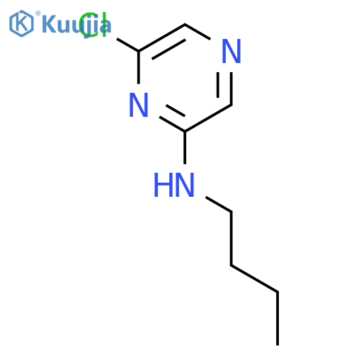 N-Butyl-6-chloro-2-pyrazinamine structure