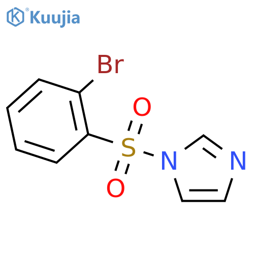 1-(2-Bromophenylsulfonyl)-1H-imidazole structure